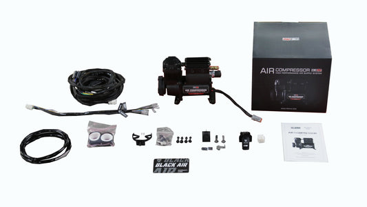 TRE4x4 on-board compressor kit Included compressor,wires,switches and so on accessories that needed for installation.