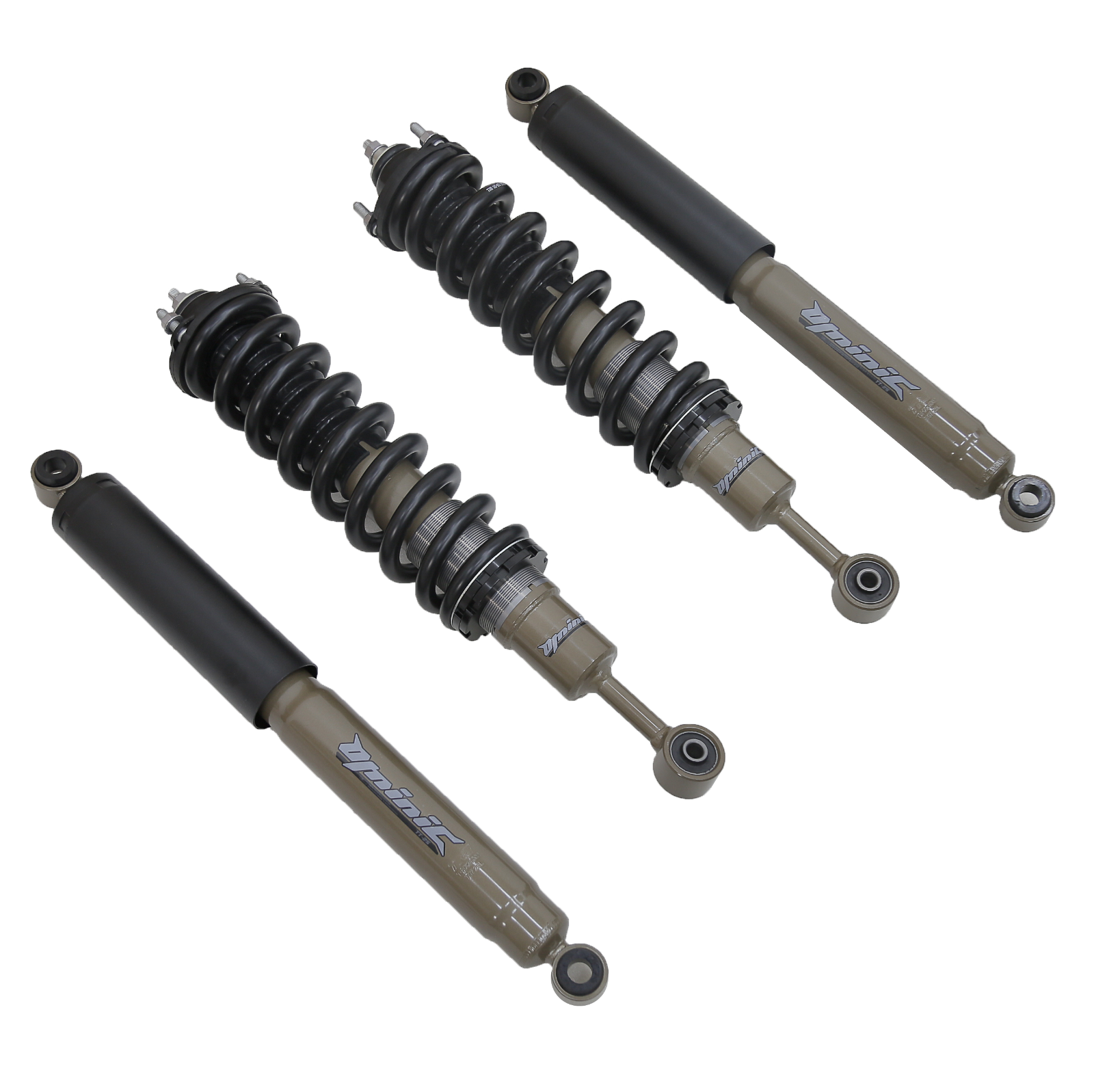 TRE4x4 2 inch Ominic Twin Tube Shock Absorber for Toyota Hilux Revo 2015-2020 front view