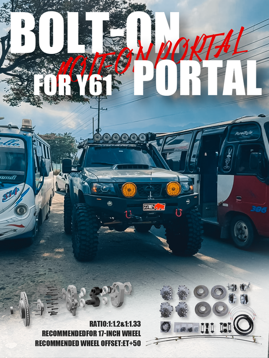 TRE 4x4 Bolt-On Portal Axle