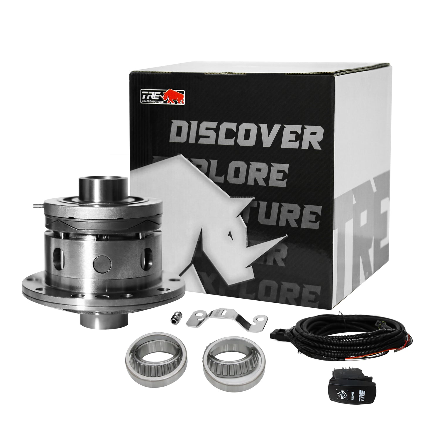 TRE4x4 E-Locker electronic locking differential assembly for Toyota 4Runner,FJ Cruiser,Tacoma,Land Cruiser,Hilux,Lexus.